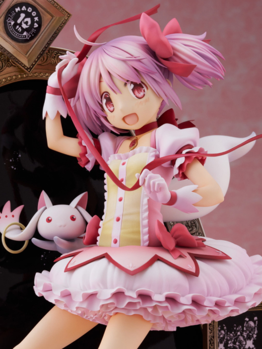 Puella Magi Madoka Magica Estatuas Kaname Madoka y Kyuubey