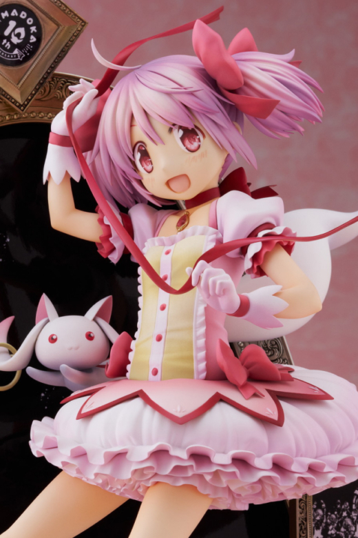 Puella Magi Madoka Magica Estatuas Kaname Madoka y Kyuubey