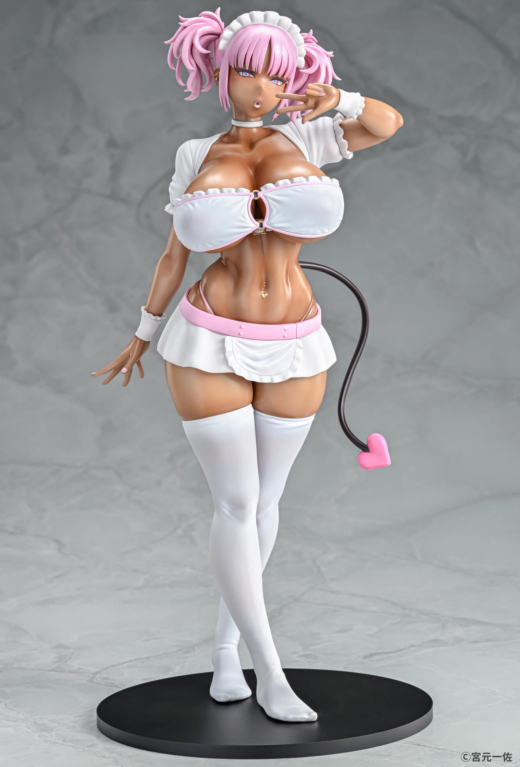 Descubre el apasionante mundo de Figura Kuro Gal Maid Inma Cocoa Pink Ver. Original Character.