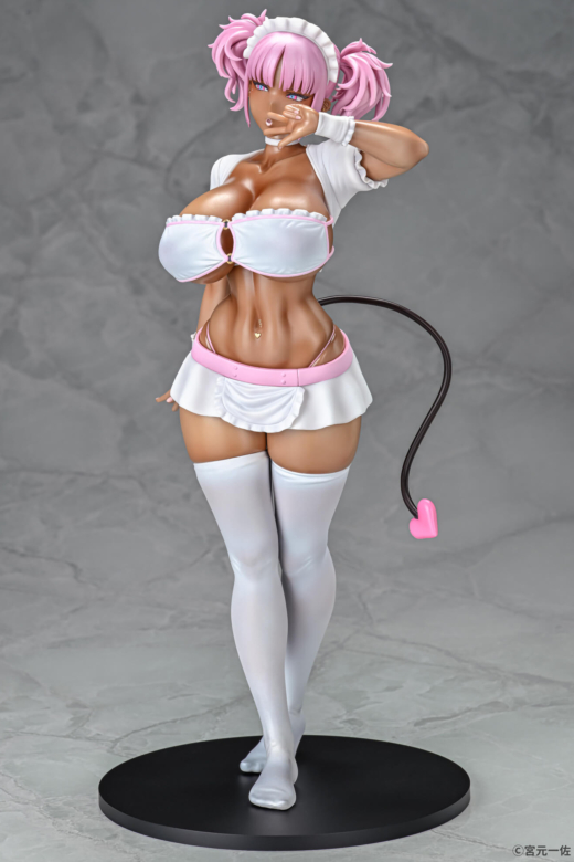 Descubre el apasionante mundo de Figura Kuro Gal Maid Inma Cocoa Pink Ver. Original Character.