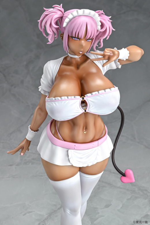 Descubre el apasionante mundo de Figura Kuro Gal Maid Inma Cocoa Pink Ver. Original Character.