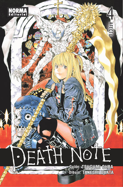 Descubre el apasionante mundo de Death Note manga tomo 4 Afecto.