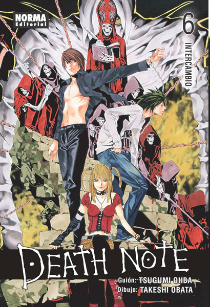 Descubre el apasionante mundo de Death Note manga tomo 6 Intercambio.