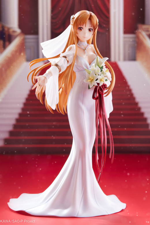 Descubre el apasionante mundo de Figura de Asuna Versión Boda Sword Art Online.