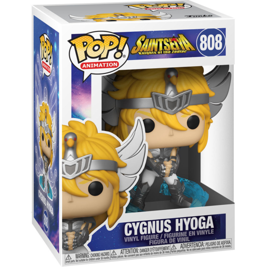 Descubre el apasionante mundo de Figura POP Cygnus Hyoga Saint Seiya.