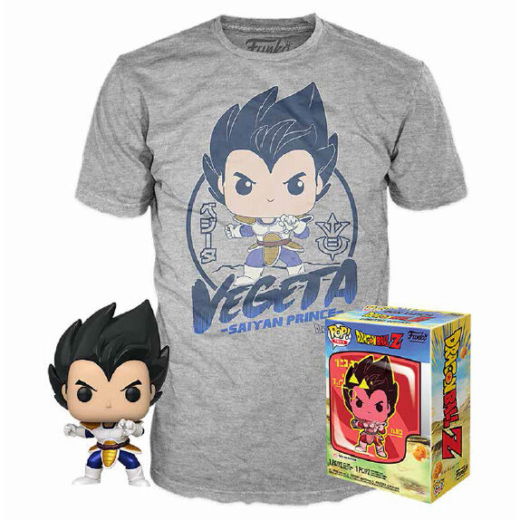Figura y Camiseta Dragon Ball Z Vegeta POP Set Descubre el apasionante mundo de Figura y Camiseta Dragon Ball Z Vegeta POP Set.