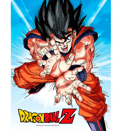 Descubre el apasionante mundo de Póster de Cristal Goku Kame Dragon Ball Z.