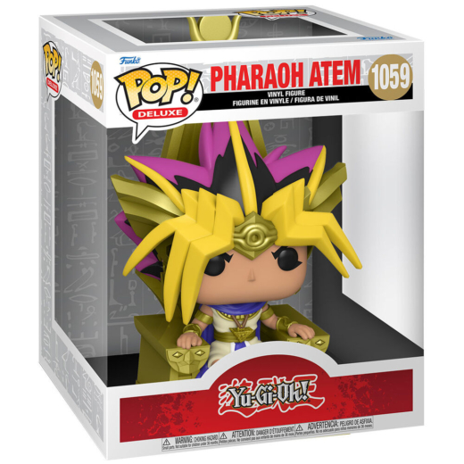 Descubre el apasionante mundo de Figura POP Yu-Gi-Oh Atem Faraón Yugi.