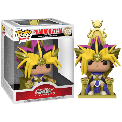 Descubre el apasionante mundo de Figura POP Yu-Gi-Oh Atem Faraón Yugi.