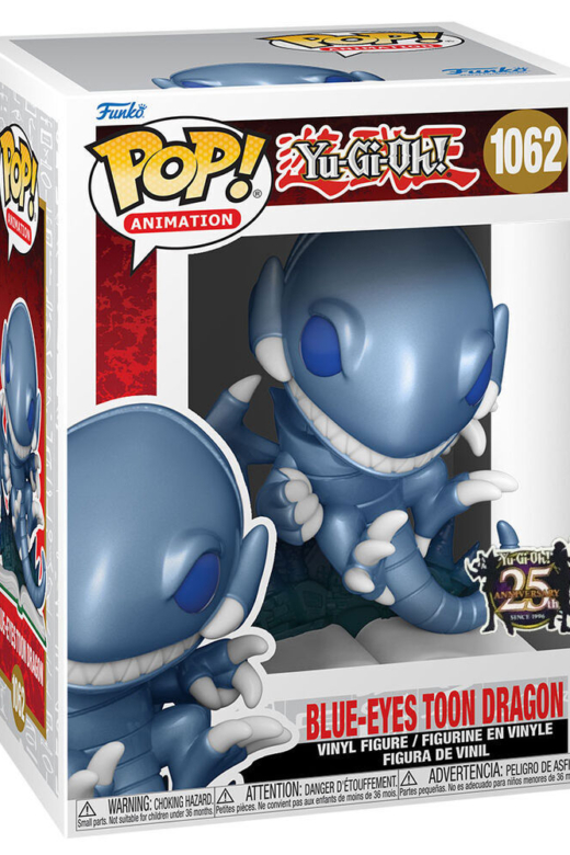 Descubre el apasionante mundo de Figura POP Dragón Toon de Ojos Azules Yu-Gi-Oh.