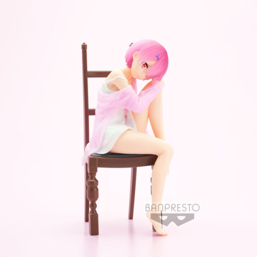 Descubre el apasionante mundo de Figura Ram Re:Zero Relax Time 18cm.