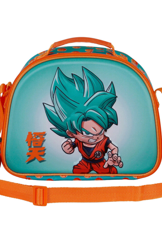 Descubre el apasionante mundo de Bolsa 3D Portameriendas Dragon Ball Azul.