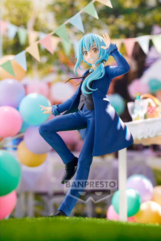 Descubre el apasionante mundo de Figura Rimuru Tempest 10º Aniversario 16cm.