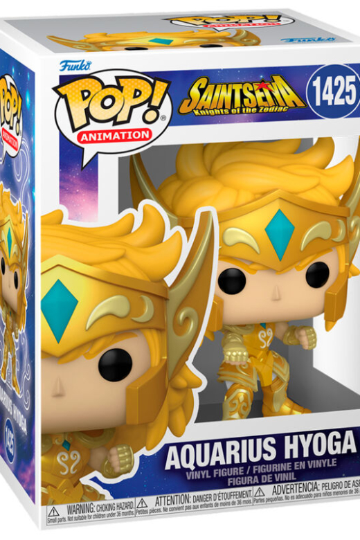 Descubre el apasionante mundo de Figura POP Saint Seiya Los Caballeros del Zodiaco Acuario Hyoga.