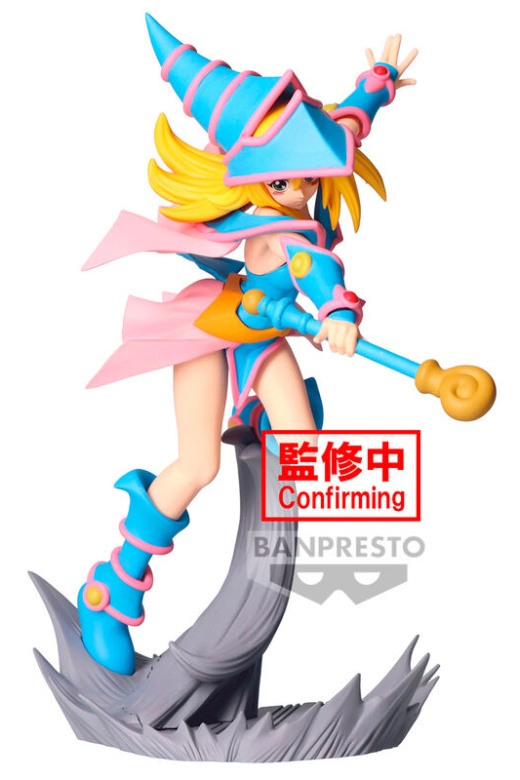 Descubre el apasionante mundo de Figura Dark Magician Girl Senkozekkei Yu-Gi-Oh! 13 cm.