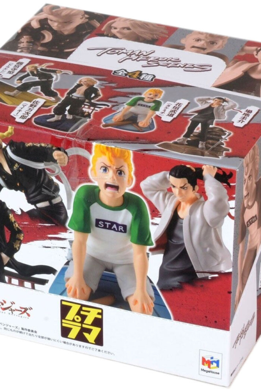 Descubre el apasionante mundo de Figuras Petitrama Tokyo Revengers Toman Escenas Heroicas.