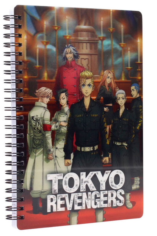 Descubre el apasionante mundo de Cuaderno Tokyo Revengers 3D Group.