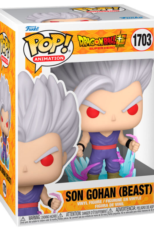 Descubre el apasionante mundo de Figura POP Dragon Ball Super Héroe Gohan Beast.