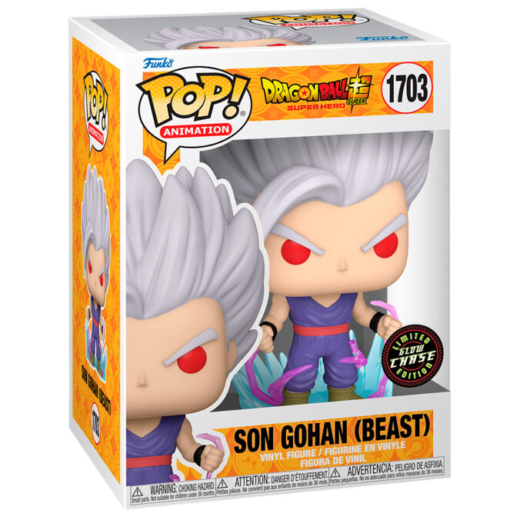 Figura POP Dragon Ball Super Super Hero Gohan Beast Chase Descubre el apasionante mundo de Figura POP Dragon Ball Super Super Hero Gohan Beast Chase.