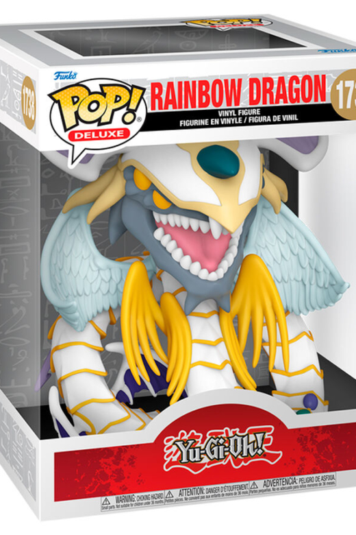 Descubre el apasionante mundo de Figura POP Deluxe Yu-Gi-Oh! Dragón Arcoíris.