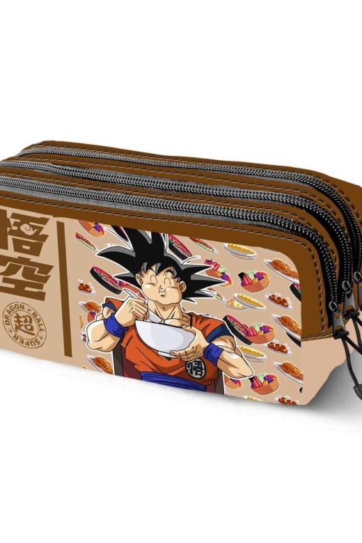 Descubre el apasionante mundo de Estuche Triple Goku Foodie Dragon Ball Z.