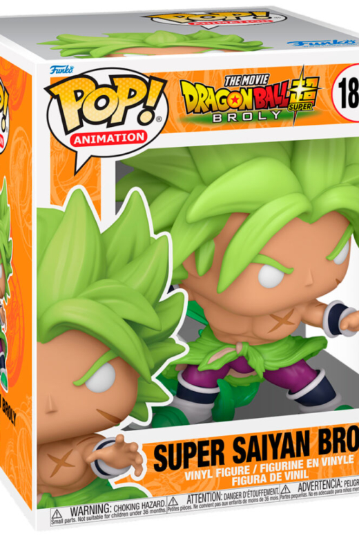 Descubre el apasionante mundo de Figura POP Dragon Ball Super Saiyan Broly.