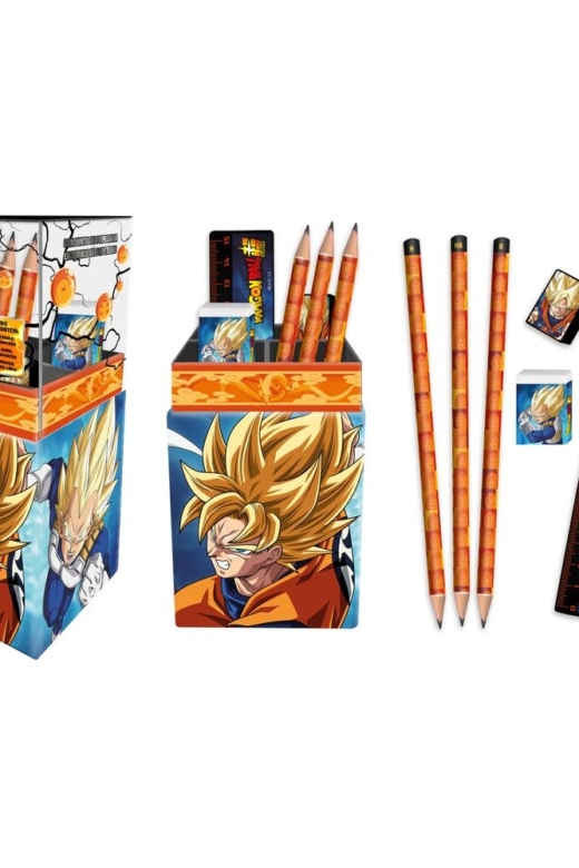 Descubre el apasionante mundo de Portalápices con papelería Dragon Ball Super.