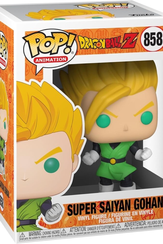 Descubre el apasionante mundo de Figura POP Dragon Ball Z Gohan Super Saiyan.