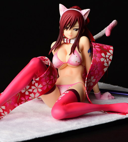 Descubre el apasionante mundo de Figura Erza Scarlet Estilo Sakuraneko.