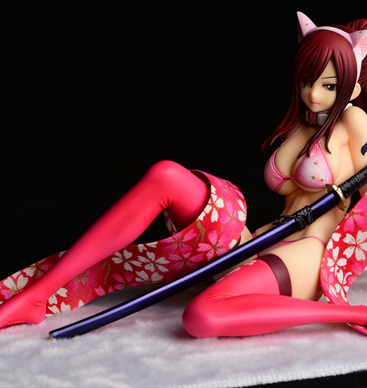 Descubre el apasionante mundo de Figura Erza Scarlet Estilo Sakuraneko.