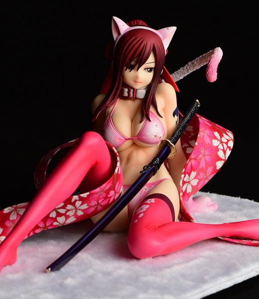 Descubre el apasionante mundo de Figura Erza Scarlet Estilo Sakuraneko.