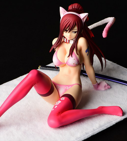 Descubre el apasionante mundo de Figura Erza Scarlet Estilo Sakuraneko.