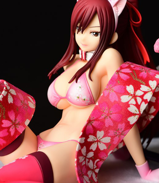 Descubre el apasionante mundo de Figura Erza Scarlet Estilo Sakuraneko.