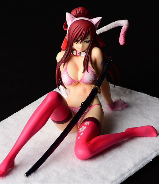 Descubre el apasionante mundo de Figura Erza Scarlet Estilo Sakuraneko.