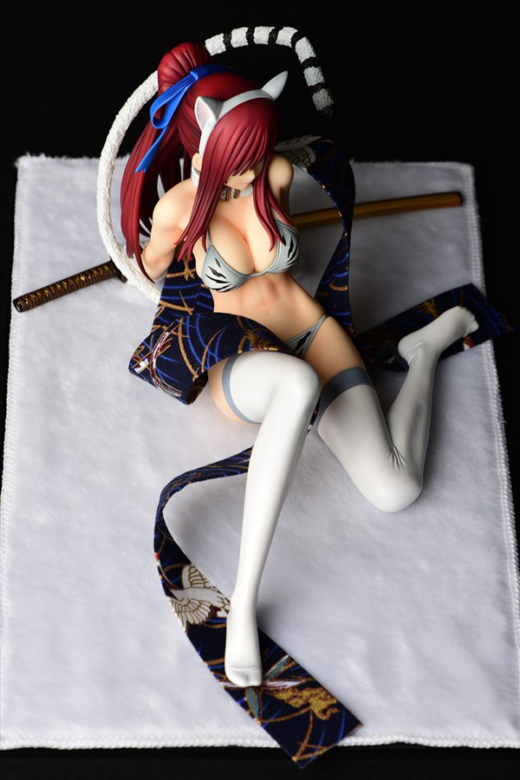 Descubre el apasionante mundo de Figura Erza Scarlet Estilo Byakko Gravure.