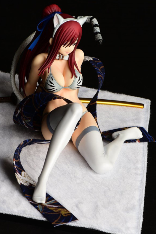 Descubre el apasionante mundo de Figura Erza Scarlet Estilo Byakko Gravure.