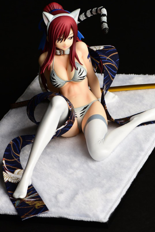 Descubre el apasionante mundo de Figura Erza Scarlet Estilo Byakko Gravure.