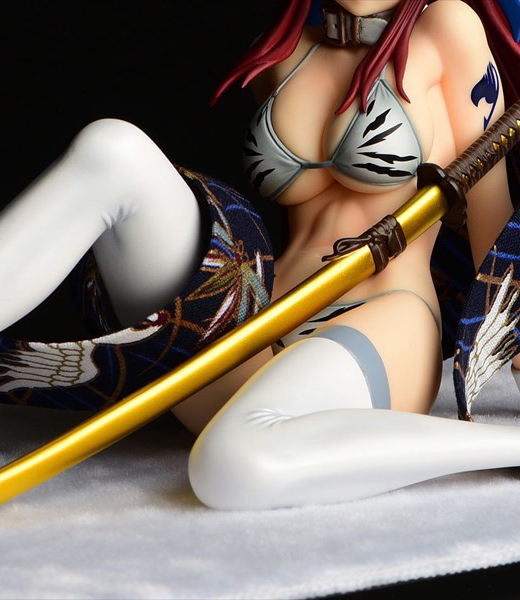 Descubre el apasionante mundo de Figura Erza Scarlet Estilo Byakko Gravure.