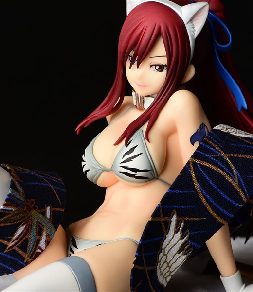 Descubre el apasionante mundo de Figura Erza Scarlet Estilo Byakko Gravure.