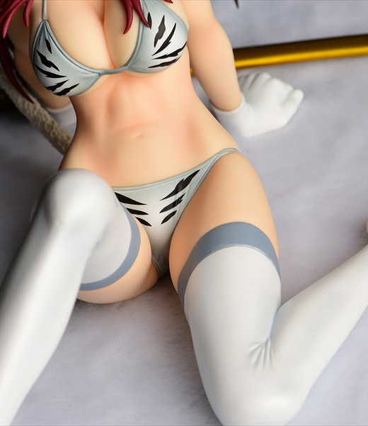 Descubre el apasionante mundo de Figura Erza Scarlet Estilo Byakko Gravure.