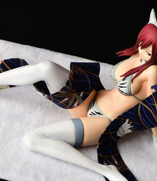 Descubre el apasionante mundo de Figura Erza Scarlet Estilo Byakko Gravure.