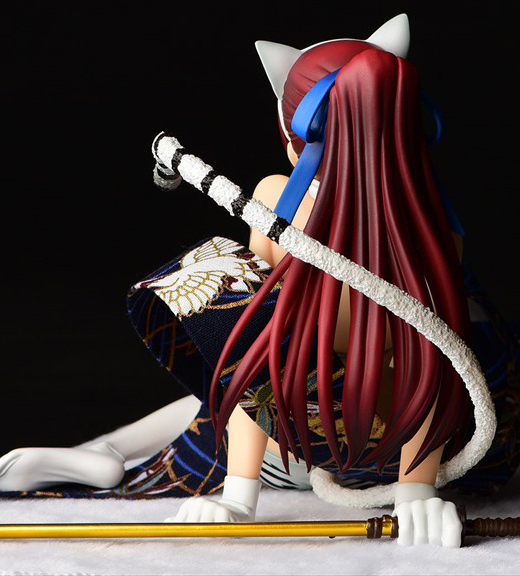 Descubre el apasionante mundo de Figura Erza Scarlet Estilo Byakko Gravure.
