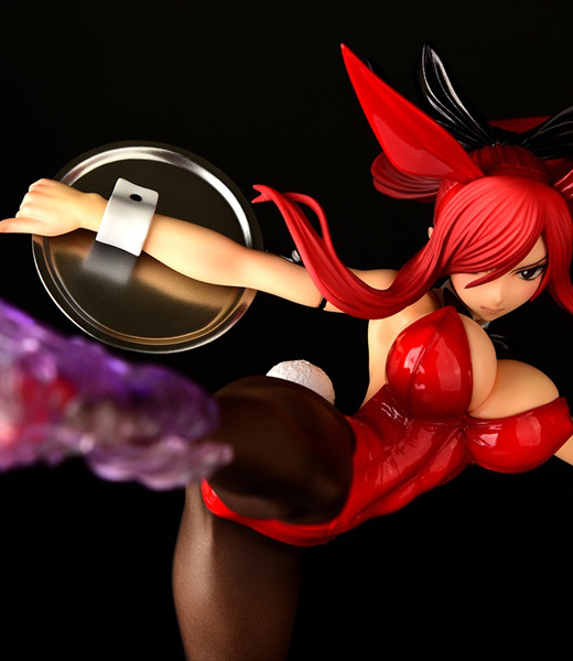 Descubre el apasionante mundo de Figura Erza Scarlet Patada Alta Versión Crimson Rabbit.
