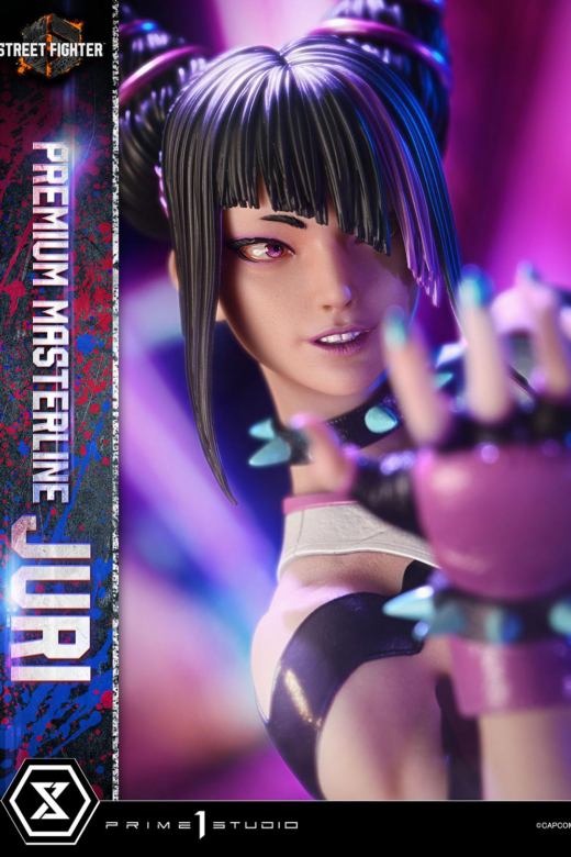 Descubre el apasionante mundo de Figura Premium Street Fighter 6 Juri.