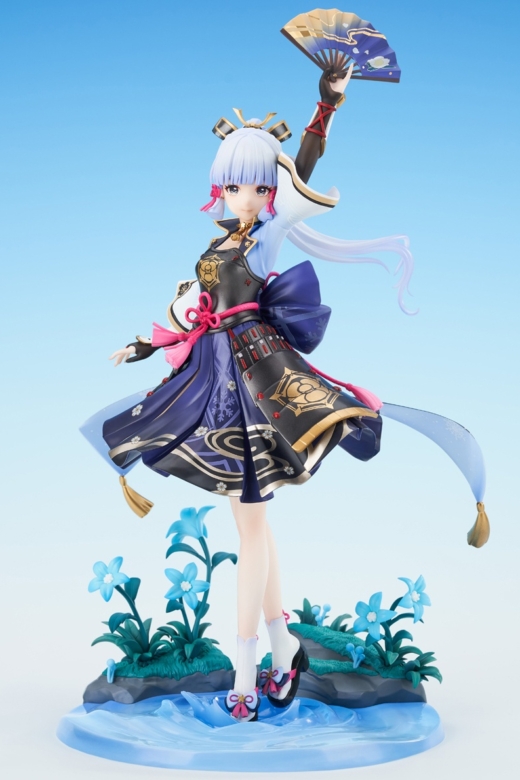 Descubre el apasionante mundo de Figura Genshin Impact Kamisato Ayaka Versión Resplandor Perfecto.