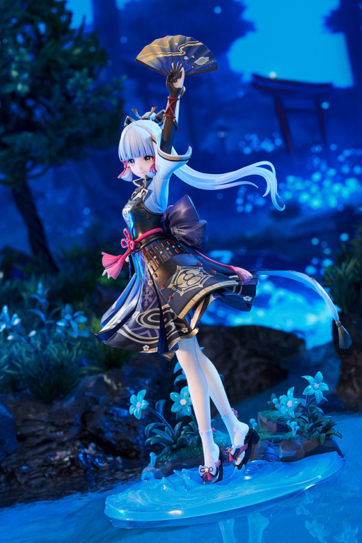 Descubre el apasionante mundo de Figura Genshin Impact Kamisato Ayaka Versión Resplandor Perfecto.