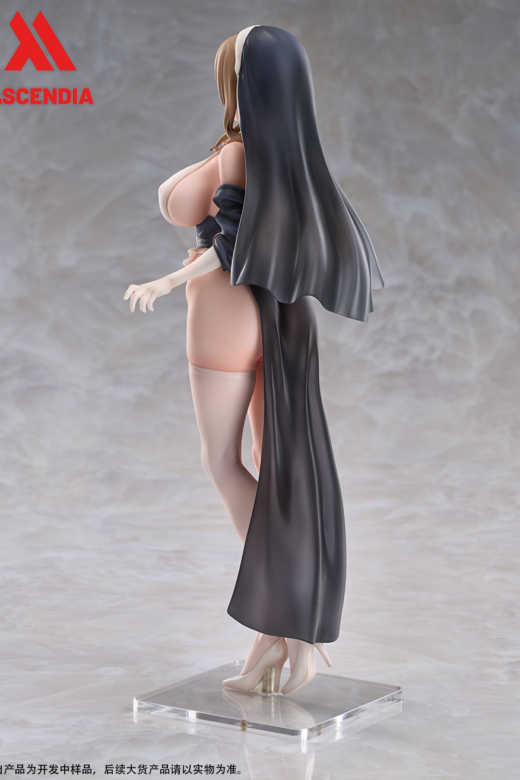 Descubre el apasionante mundo de Figura Lily Ilustración Monja por Chowbie Original Character.