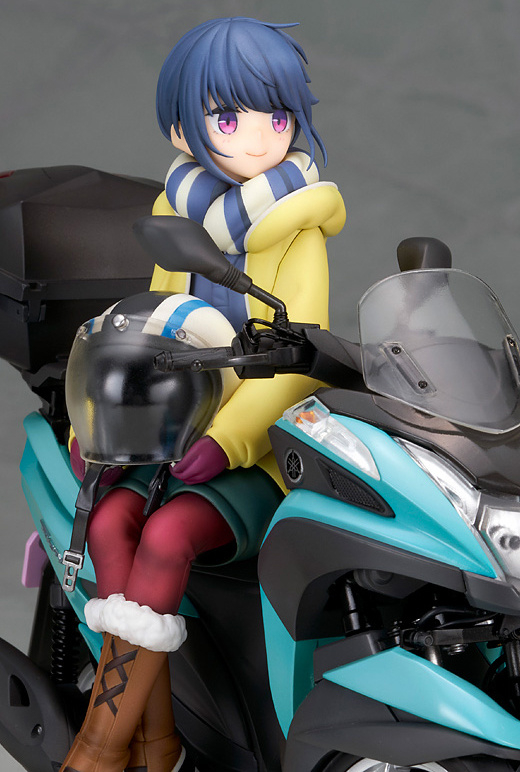 Descubre el apasionante mundo de Figura Rin Shima con Triciclo de Laid-Back Camp.