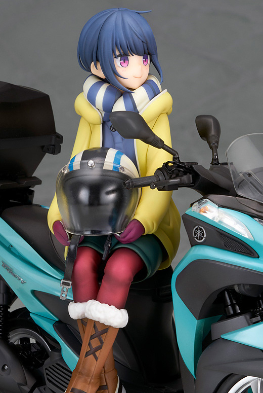 Descubre el apasionante mundo de Figura Rin Shima con Triciclo de Laid-Back Camp.