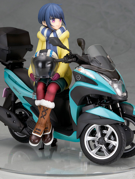 Descubre el apasionante mundo de Figura Rin Shima con Triciclo de Laid-Back Camp.